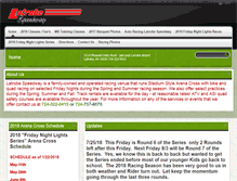 Tablet Screenshot of latrobemotorsports.com